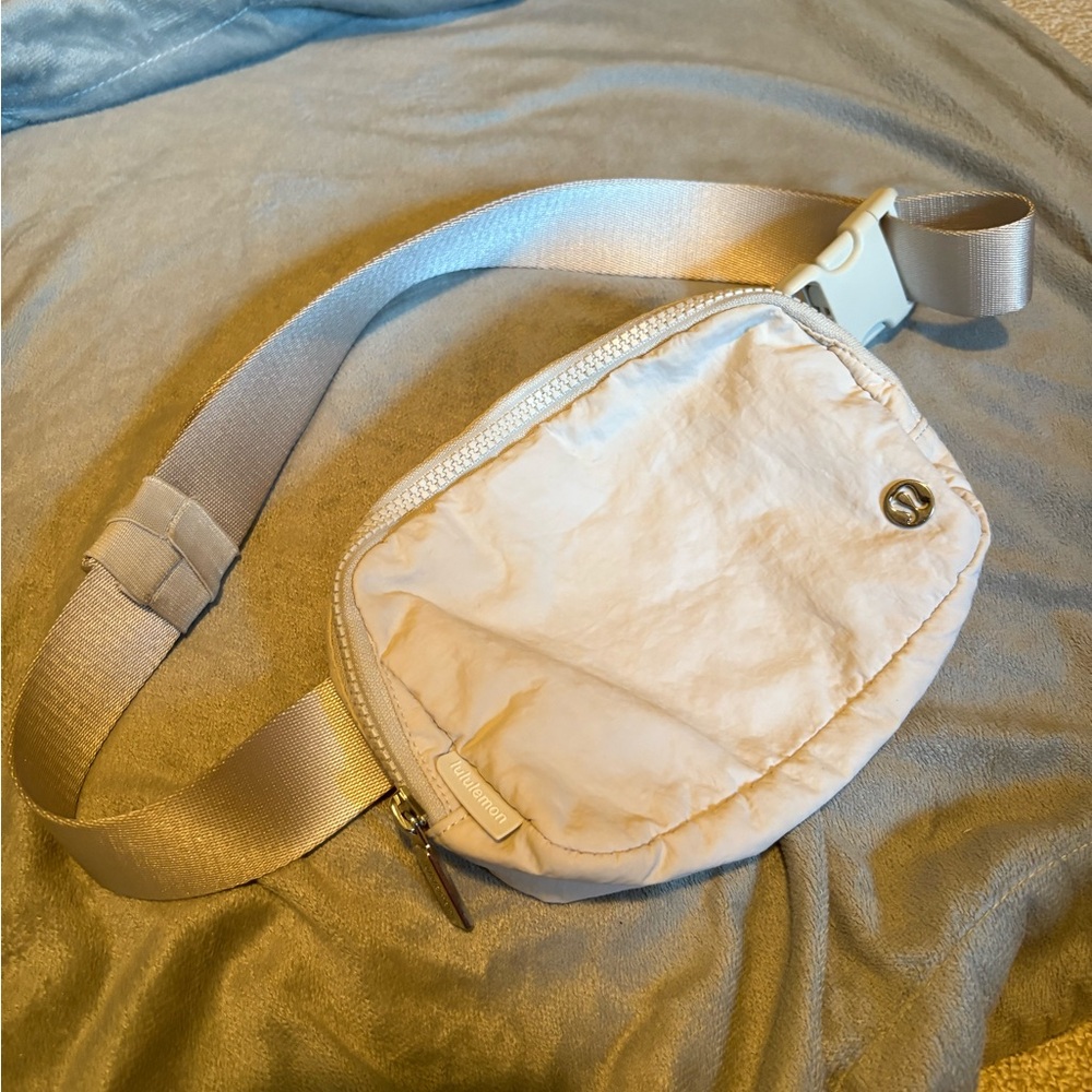 lululemon athletica Cream Crossbody Bag